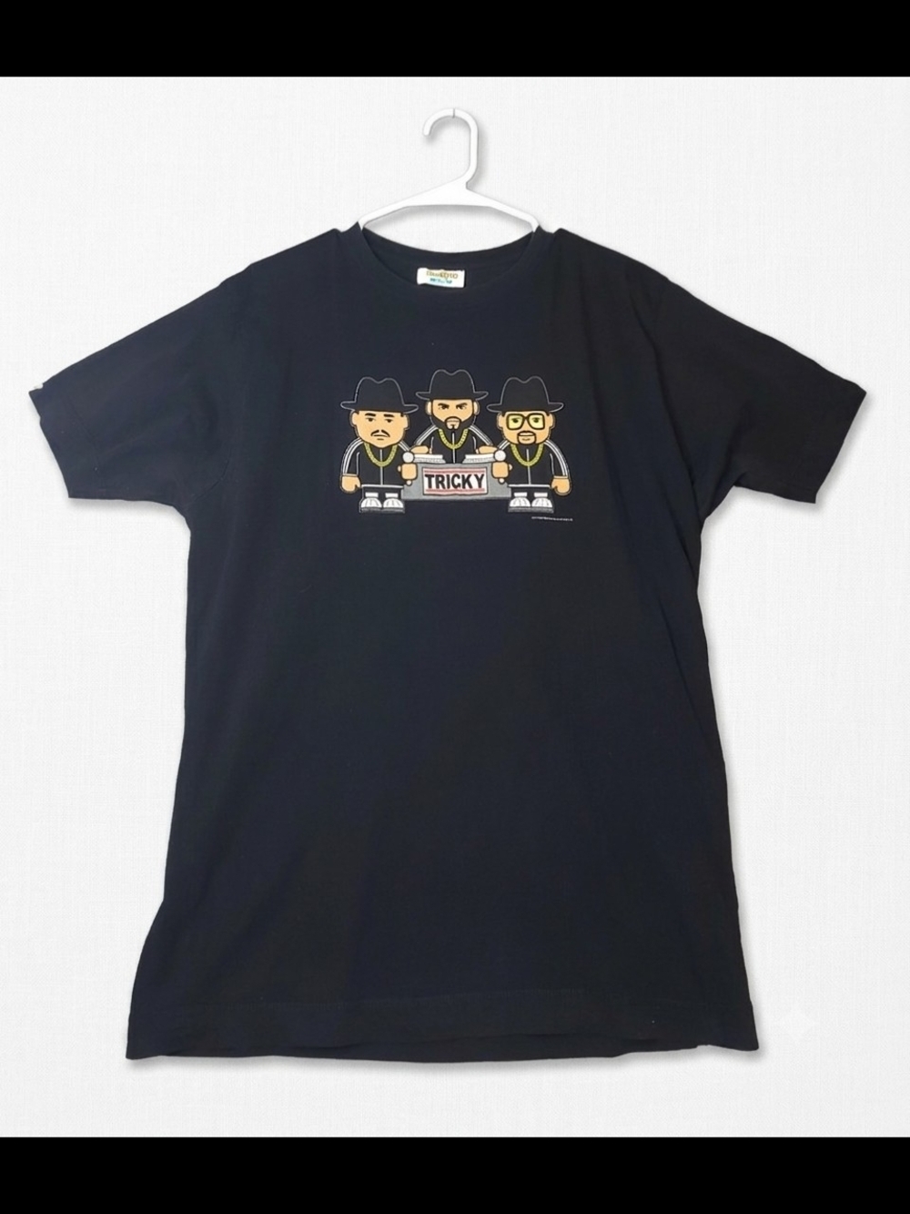 ​👕 Run-D.M.C. "It's Tricky" Cartoon Graphic T-Shirt by ToonStar